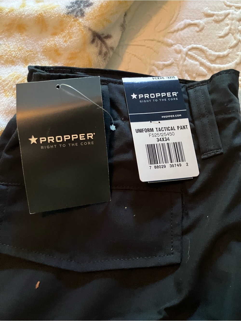 Propper Men's Black Uniform Tactical Cargo Pants